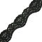 5 Yards of Tifa 1 3/16" Scalloped Stretch Raschel Lace Trim | 5 yard cut